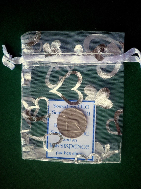 Sixpence Sposa Tradizione Moneta Portafortuna Per Sposa - Sixpence - Foto 8