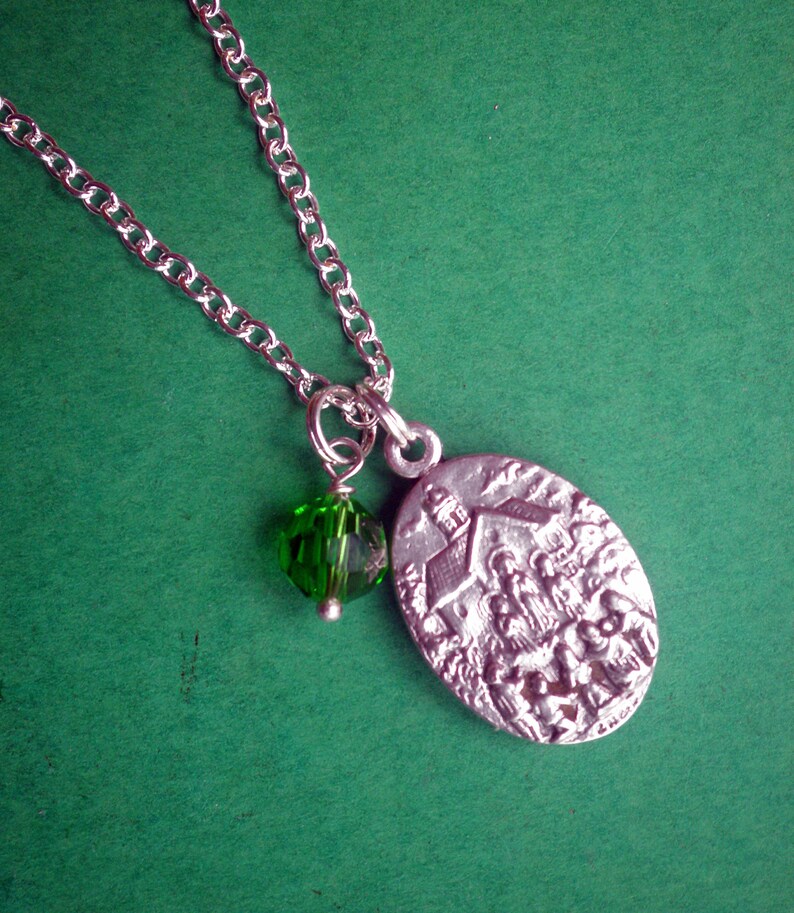 Religious Jewelry Our Lady of Knock Medal with Holy Water Etsy