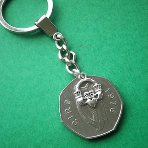 50p for 50th birthday gift, 1976 Birthday coin, Claddagh Charm, several years