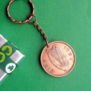 61st Irish Birthday gift, 1964 Penny Coin, from Erin&#39;s Isle, Mother&#39;s Day Gift, Father&#39;s Day Gift, An Irish Gift.
