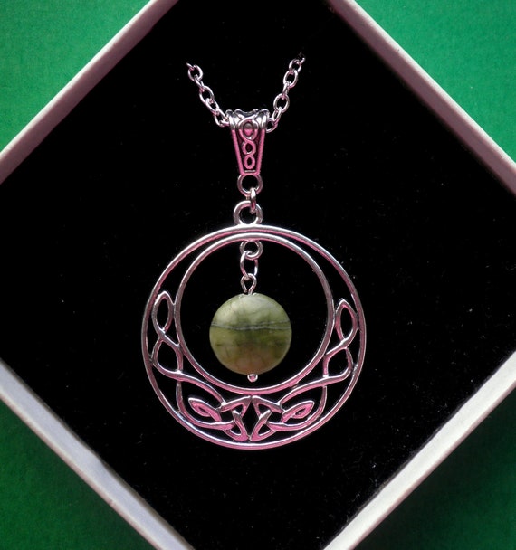 Connemara marble bead necklace sale