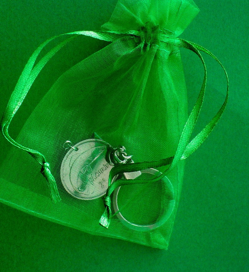 Made in Ireland Irish tweed tri-color wool string on a Greeting Card wish string with Lucky Irish Coin Childrens bracelet gift under 10