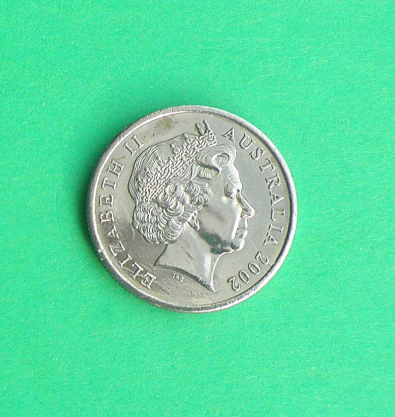 Buy 1976 Australia Queen Elizabeth 5c Coin Suitable for Keyring Keyfob