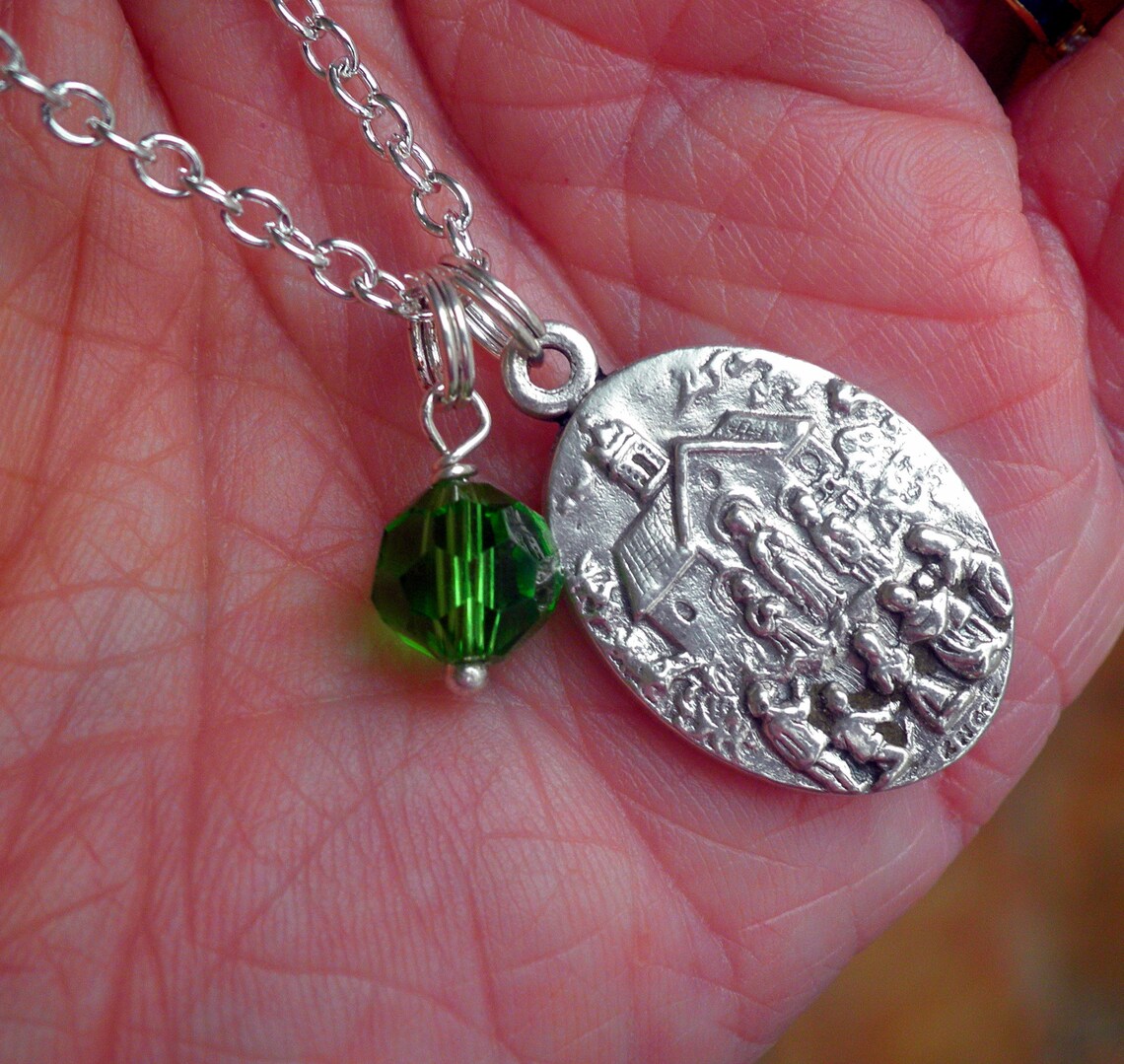 Religious Jewelry Our Lady of Knock Medal with Holy Water Etsy