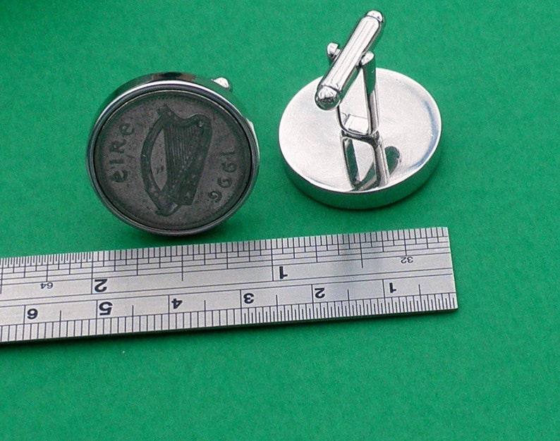GroomsMan Gift Check with me for available dates and styles Set of 3 coin Cufflinks