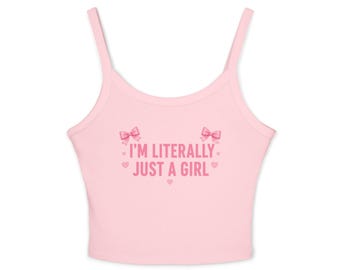 Women's Spaghetti Strap Tank top pink