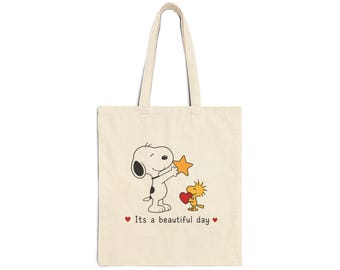 Snoopy cotton bag