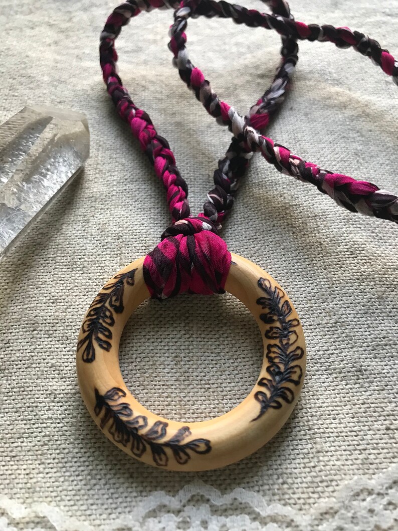 teething ring necklace