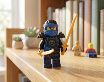 Jay Lightning Minifigur - Ninjago S7 Hands of Time Sammlerstück