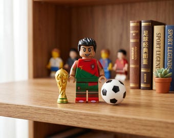 Cristiano Ronaldo Portugal Minifigur – Euro 2016 Kapitän Sammlerstück