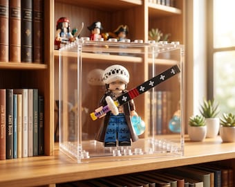 Trafalgar Law Minifigur Chirurg des Todes mit Zimmermeister Obst - Einteiliges Anime-Spielzeug-Geburtstags-Geschenk für Sohn-Kinder
