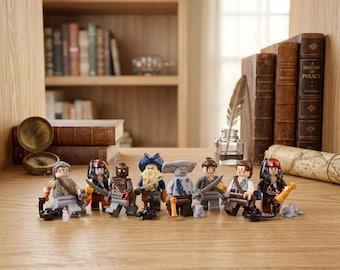 Fluch der Karibik Minifigur - Jack Sparrow, Davy Jones Collection