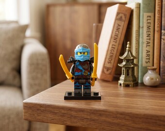 Wasser-Ninja Minifigur Nya - Ninjago Hände der Zeit Samurai X Spielzeug
