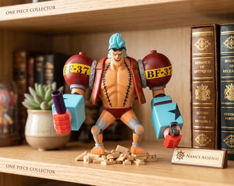 One Piece Franky Minifigur - Cola Power Radical Strahl Anime Spielzeug