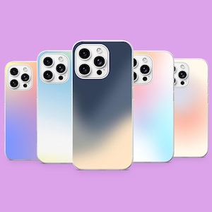 Coque de téléphone simple et minimaliste pour iPhone 17Pro, 16, 15, 14, 13, 12, Samsung S26, S25, S24, S23Fe, A16, A56, Pixel 10, 9Pro