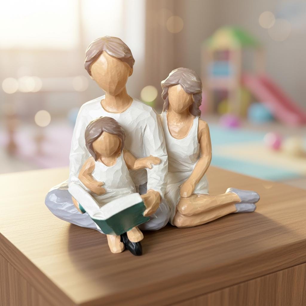 Child reading sculpture - Etsy 日本