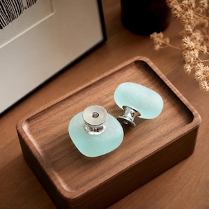 Irregular Round Glass Drawer Knobs – Stylish Home & Kitchen Hardware