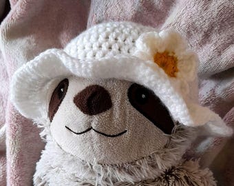 Crochet Banksy  baby sunhat