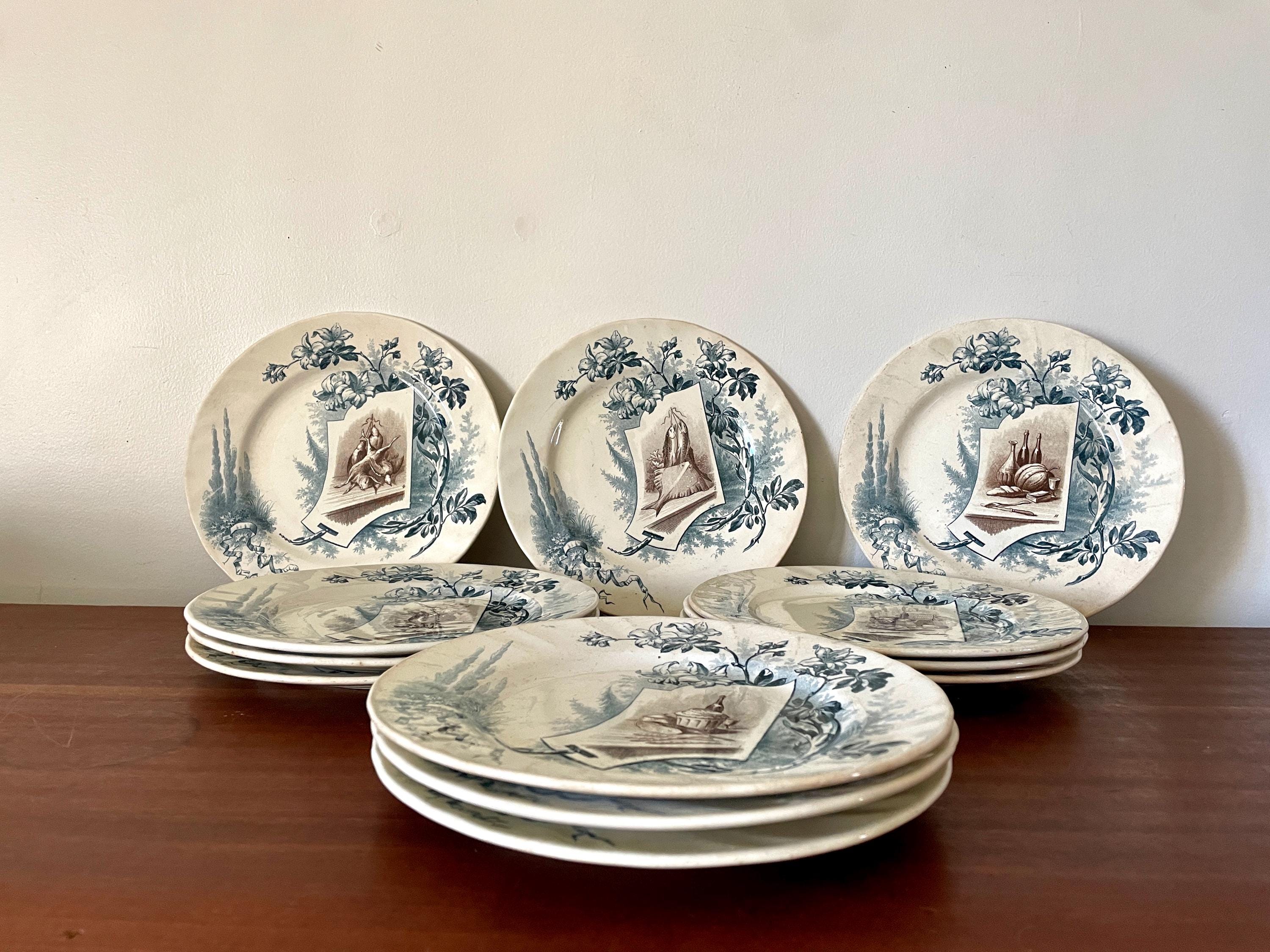 Creil Montereau Plates - Etsy