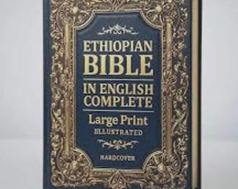Ethiopian Bible in English Complete Large Print Illustrated | Ethiopian