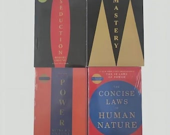 Robert Greene Collection 4 Book Set | 48 Laws of Power