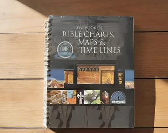 Rose Book of Bible Charts Maps & Time Lines | Christian Study Guide