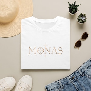 T-Shirt, Sacred Geometry Graphic Tee, Spiritual Oneness Back Print, Premium Unisex Streetwear, MONAS Genesis