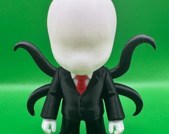 Drukowana w 3D figurka Slender Mana – przerażająca, kryptydna figurka kolekcjonerska