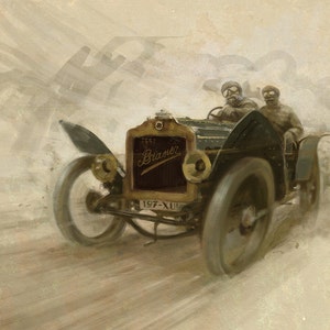 1908 Brasier GP Special Limited Edition Print image 1