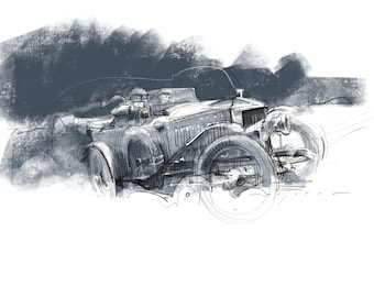 Prince Henry Vauxhall - Limited Edition, Signed A3 Print