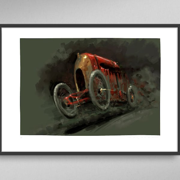 Fiat S76 'The Beast of Turin' - Limited Edition Art Print