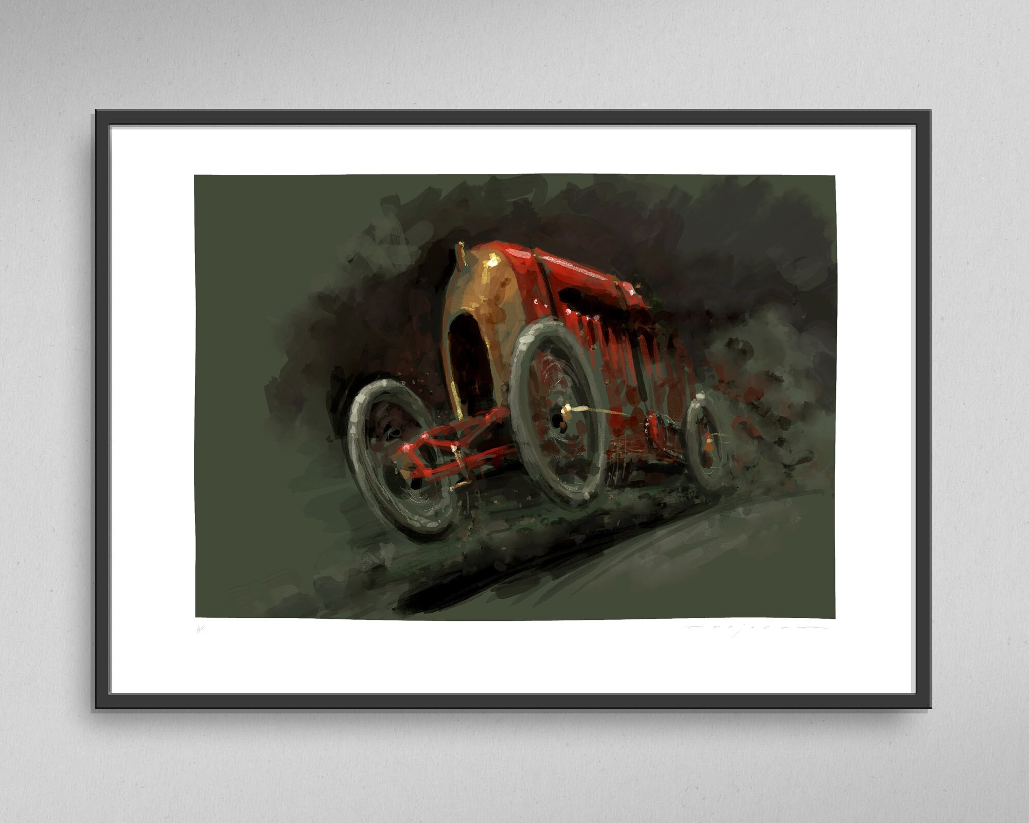 Fiat S76 'the Beast of Turin' - Limited Edition Art Print - Etsy