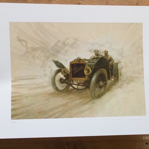 1908 Brasier GP Special Limited Edition Print image 4