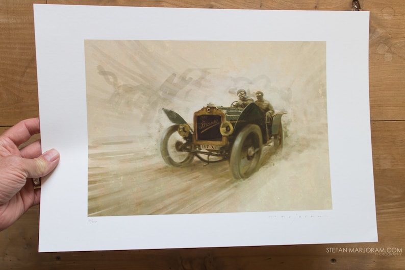 1908 Brasier GP Special Limited Edition Print image 4