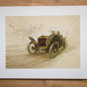 1908 Brasier GP Special Limited Edition Print image 2