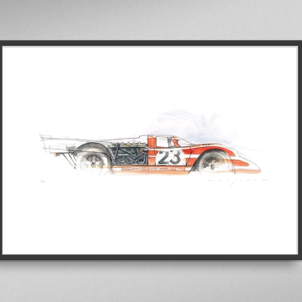 Porsche 917 Limited Edition Print