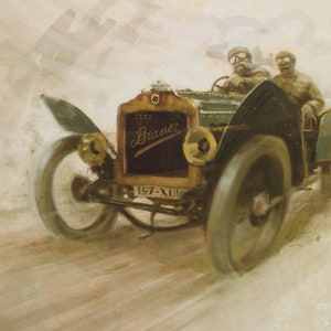 1908 Brasier GP Special Limited Edition Print image 3