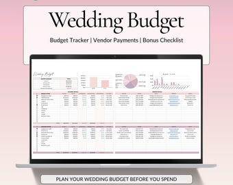Hochzeitsbudget-Tabelle (Google Sheets), Vorlage für das Hochzeitsbudget & Checkliste für die Hochzeitsplanung, Zahlungsverfolgung für Dienstleister