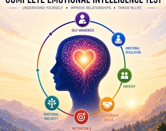 Complete Emotional Intelligence Assessment - Discover Your 360 Emotional Profile