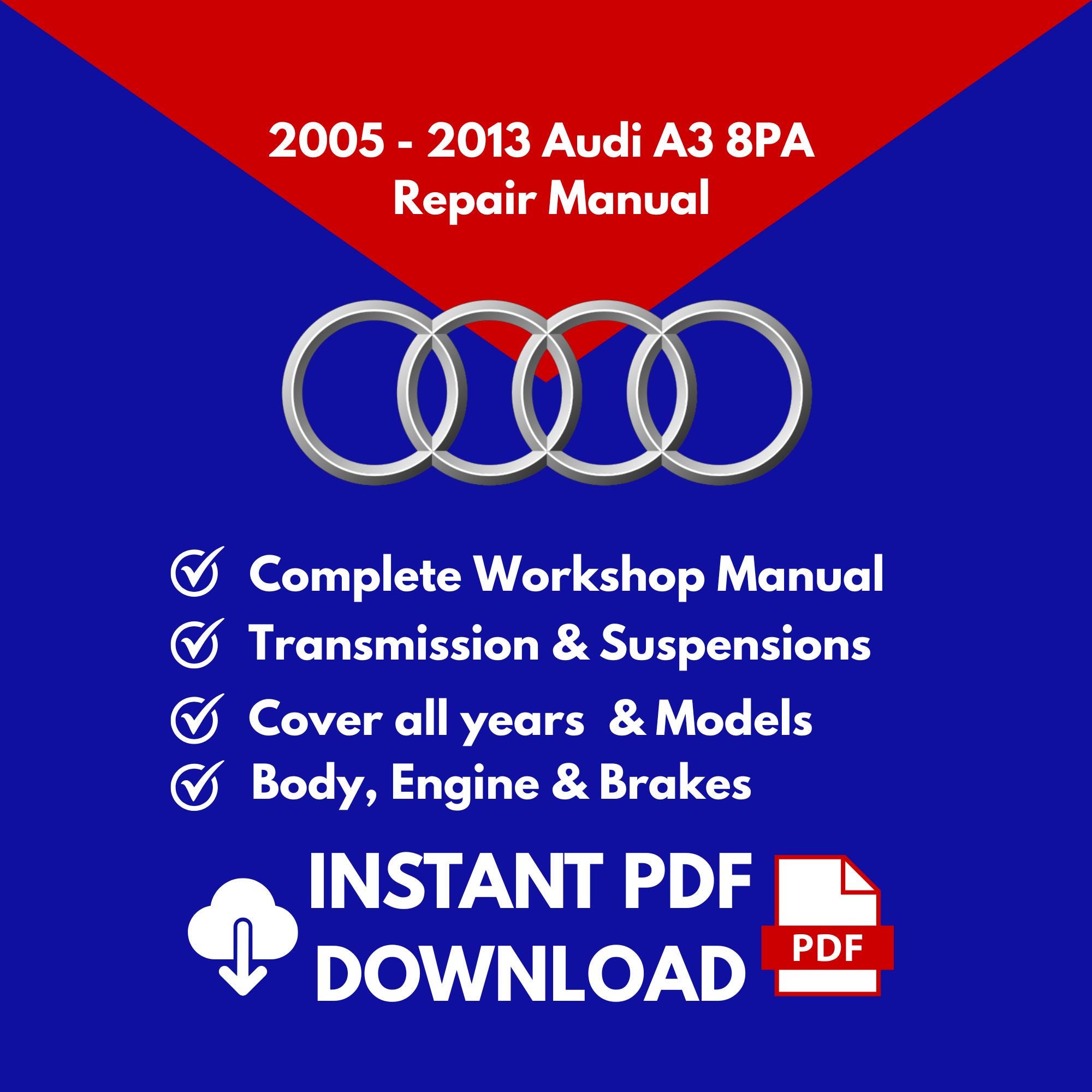 Audi service manual - Etsy 日本