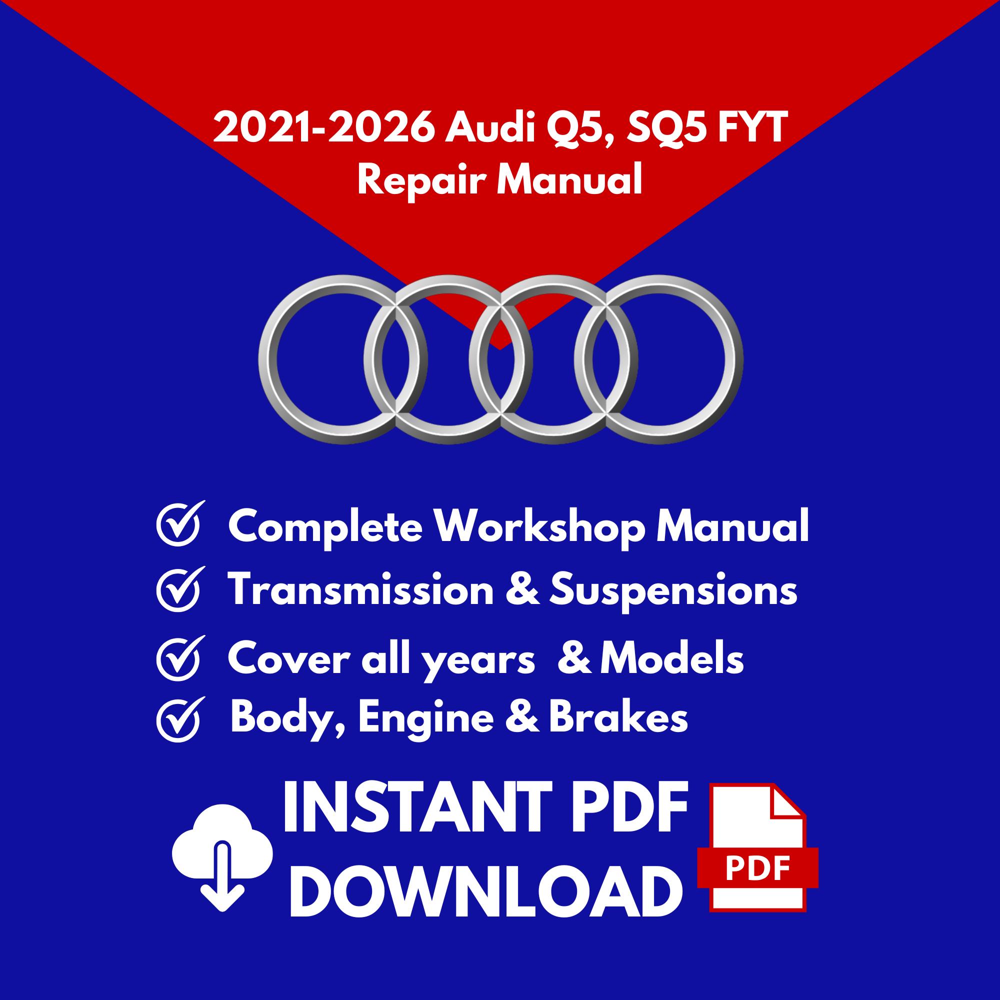 Audi service manual - Etsy 日本
