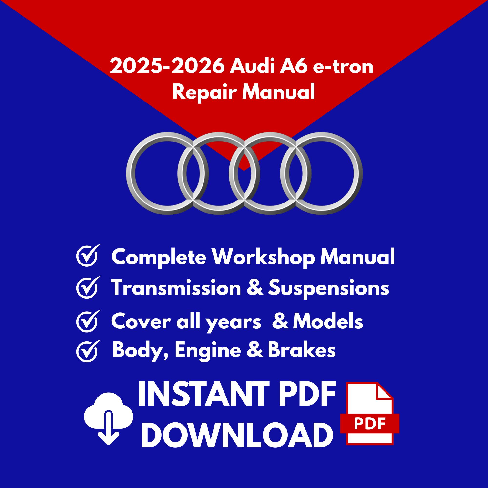 Audi service manual - Etsy 日本