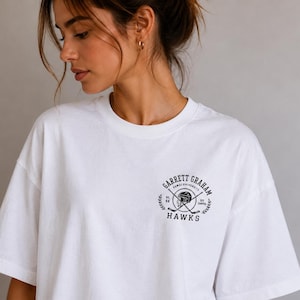Off Campus Hockey T-Shirt | Garrett Graham 44 Briar University Tee | Book Merch Gift for Romance Readers