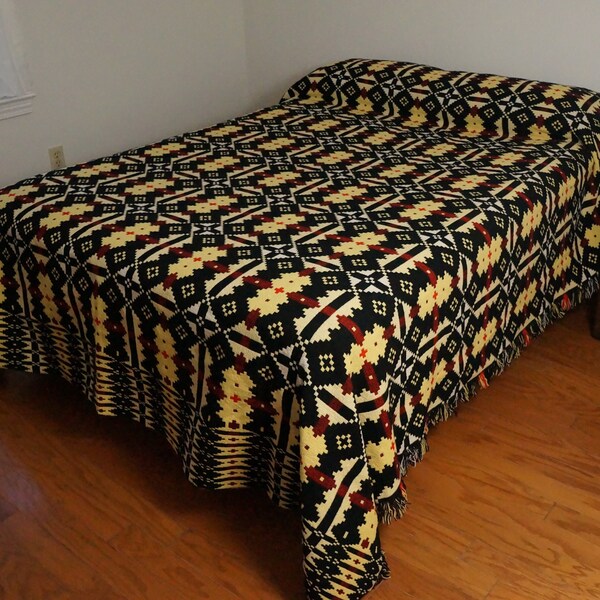 Vintage Tapestry Welsh Blanket Etsy