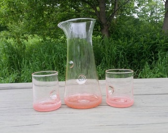Aurora light pitcher set with 2 cups
