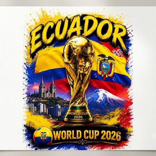 Ecuador World Cup Tshirt - Etsy