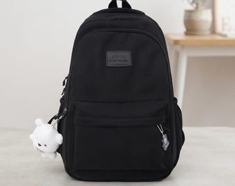Women's Laptop Backpack, Waterproof School Bag, Large College Backpack, Travel Book Bag, Cute Student Daypack, Trendy Work Bag