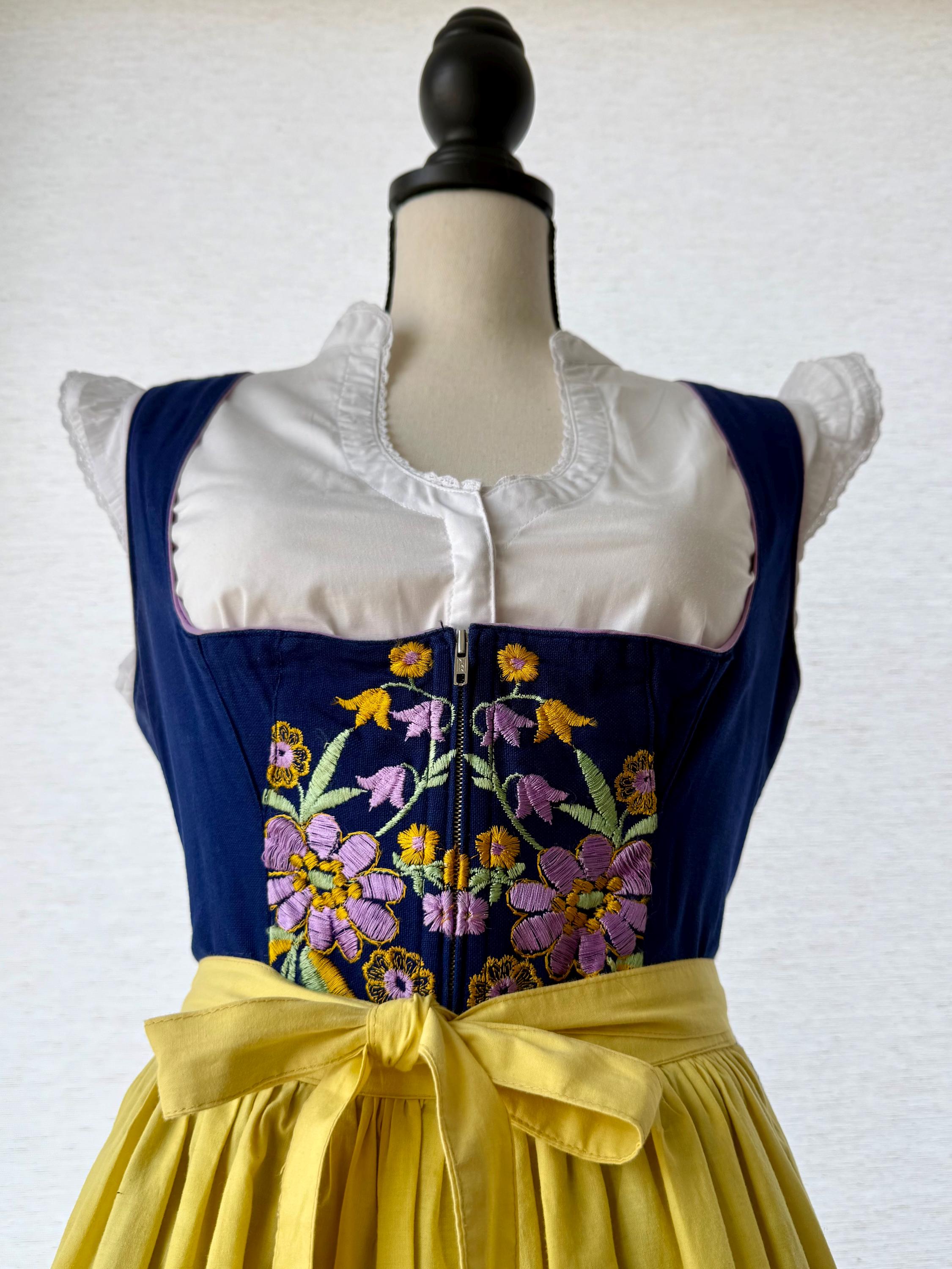 Red Dirndl Austrian - Etsy