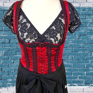 Lace Corset Dirndl (Size 6)
