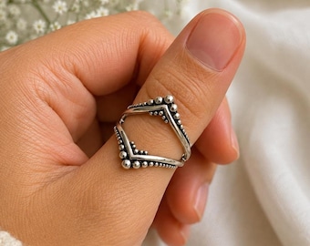 Bague de soutien pour articulation en col de cygne en argent massif 925, bagues de soutien pour doigts arthritiques faites à la main